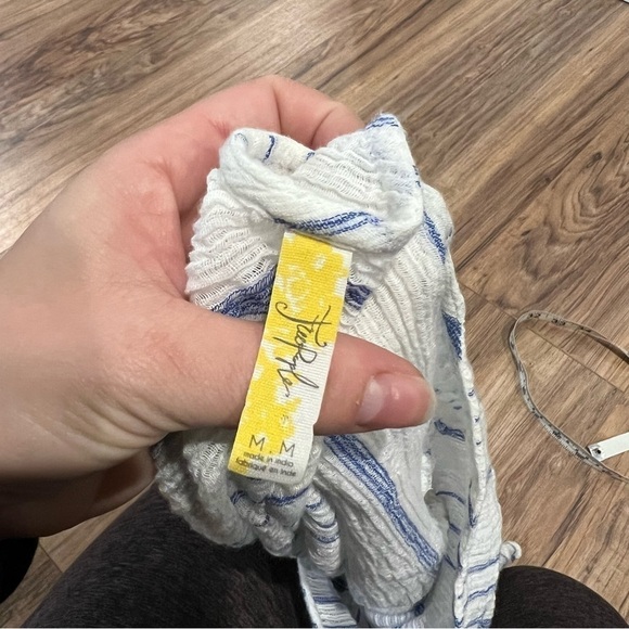 Free People Gauzy Stripe Top - Picture 5 of 9